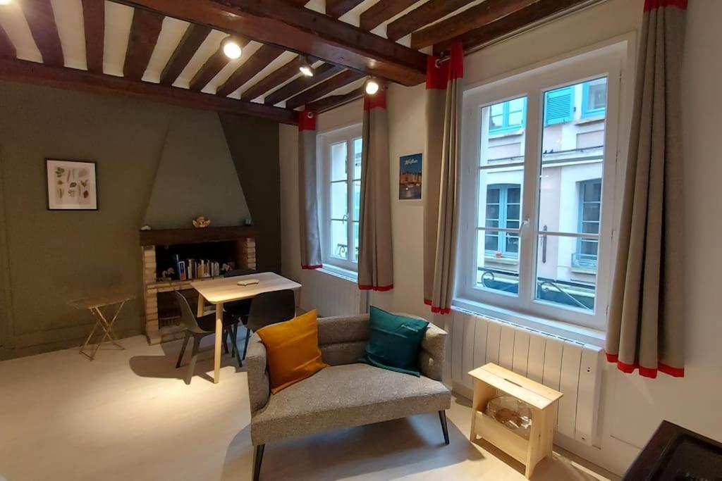 La Brise Normande Centre De Ville De Honfleur Buitenkant foto